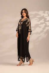 1 Piece Chiffon Embroidered (FL0081)